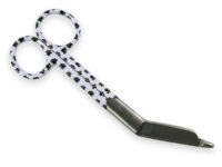 FORBICI PER BENDE - fantasia orme - 14 cm