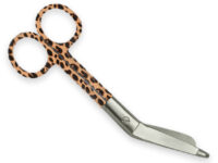 FORBICI PER BENDE - fantasia leopardo - 14 cm