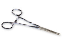 ***PINZA EMOSTATICA RETTA - fantasia zebra - 16 cm
