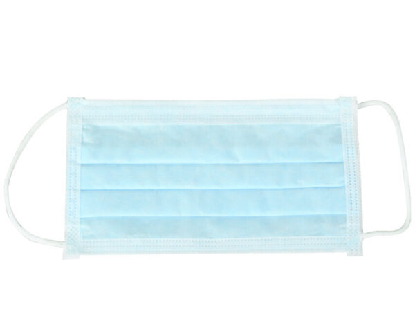 MASCHERINA CHIRURGICA 4 VELI 98% FILTRAGGIO - azzurra con elastici - tipo IIR OUTLET