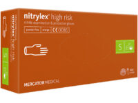 GUANTI NITRILE NITRYLEX ORANGE - piccoli