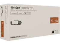 GUANTI LATTICE SANTEX - PREPOLVERIZZATI - extra la