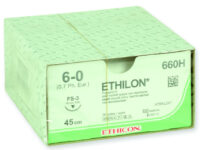 SUTURA MONOFILAMENTO ETHICON ETHILON - 6/0 ago 16
