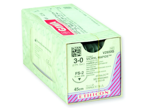 SUTURA ASSORBIBILE ETHICON VICRYL RAPID - 3/0 ago