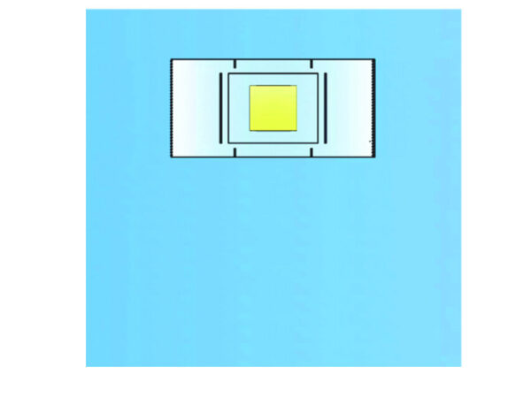 TELO CHIRURGICO OFTALMICO TNT 160x160 cm - sterile