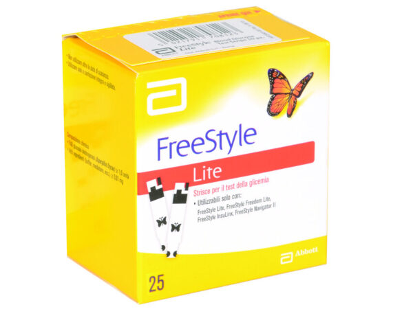 STRISCE GLUCOSIO ABBOTT FREESTYLE LITE