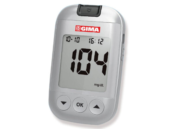 P15 KIT COMPLETO GLUCOMETRO GIMA Bluetooth mg/dl