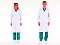 CAMICE UNISEX - taglia 40 - con automatici