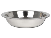 CATINO INOX SENZA BORDO diam 405 h 95 mm