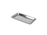VASSOIO DENTALE ACCIAIO INOX 208x19x15 mm