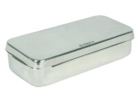 SCATOLA ACCIAIO INOX 18x8x4 cm
