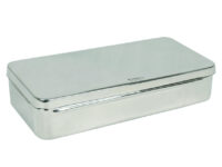 SCATOLA ACCIAIO INOX 30x15x6 cm