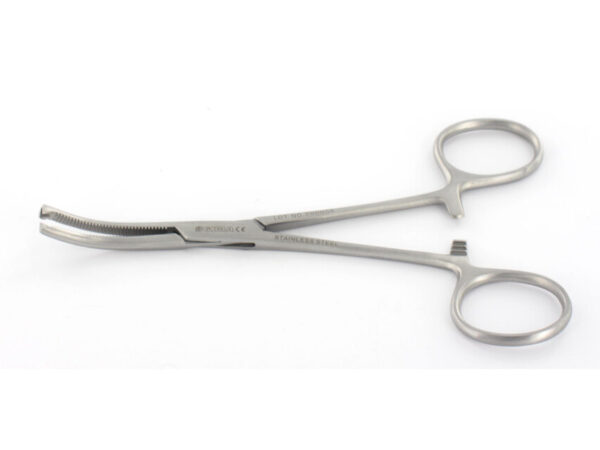 PINZA KOCHER - curva - 18 cm