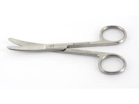 FORBICI CURVE - punte smusse - 18 cm