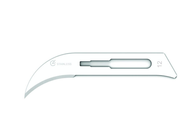 LAME GIMA INOX N. 12 STERILI