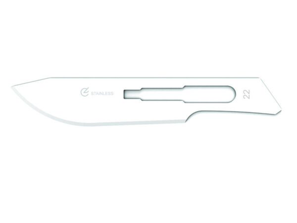 LAME GIMA INOX N. 22 STERILI