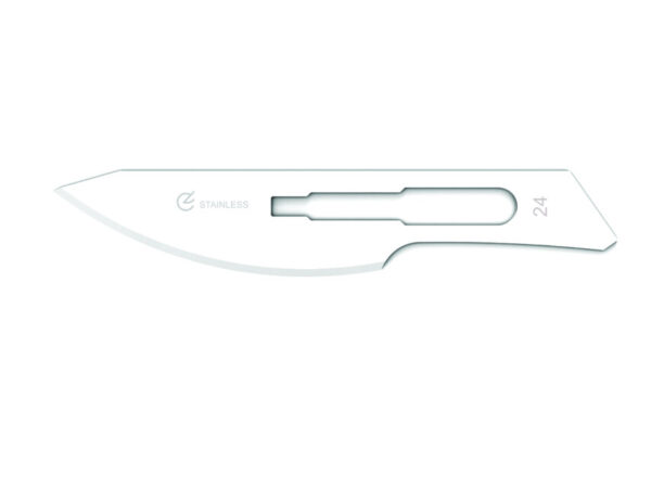 LAME GIMA INOX N. 24 STERILI