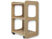 CARRELLO IN LEGNO DANTE - faggio