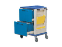CARRELLO PORTACARTELLE - 2 grandi cassetti