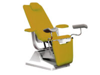 POLTRONA GYNEX con portarotolo - arancio