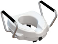 RIALZO WC con braccioli fissi - 12,5 cm