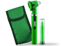 OTOSCOPIO A FIBRE OTTICHE GIMALUX - verde