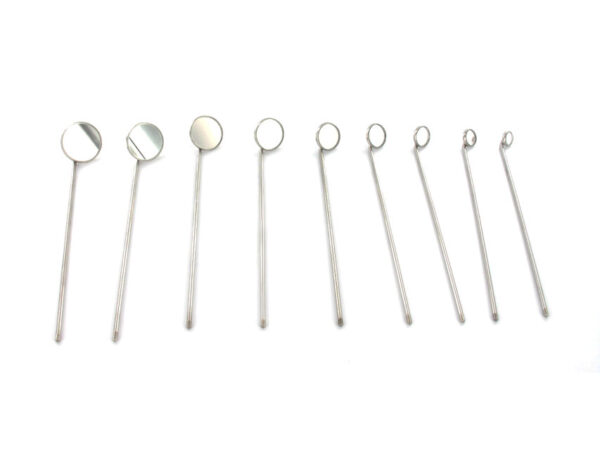 SERIE SPECCHI LARINGE - 9 pezzi