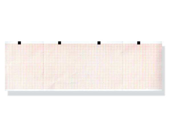 Carta termica ECG 90x70 mm - pacco griglia arancio