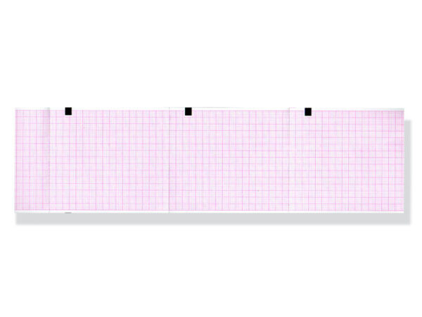 Carta termica ECG 80x90 mmxm - pacco griglia aranc