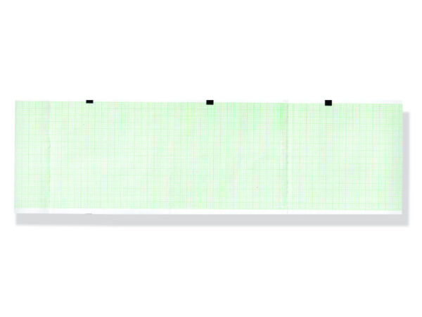 Carta termica ECG 90x90 mmxm - pacco griglia verde
