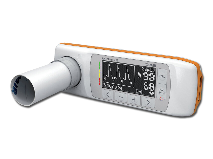 SPIROBANK II SMART + SOFTWARE MIR Spiro®+ SpO2