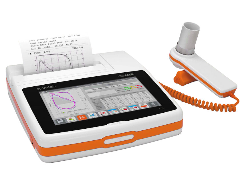 NUOVO SPIROLAB con display a colori, stampante e s