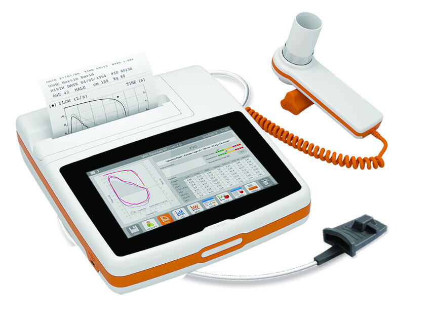 NUOVO SPIROLAB con display a colori e stampante e