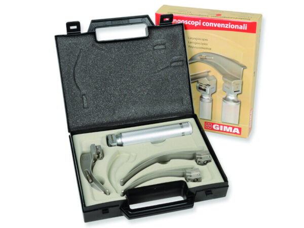 SET LARINGOSCOPIO 3 LAME - Lame Mc Intosh 2-3-4