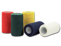 BENDA ELASTICA COESIVA 4 m x 8 cm - rossa