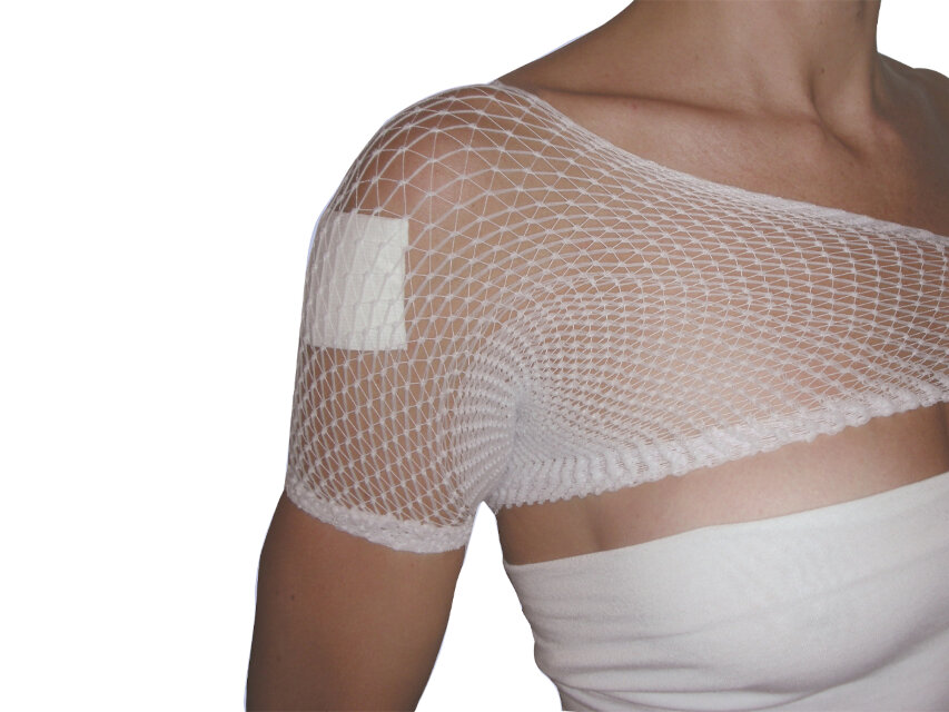 RETE TUBOLARE ELASTICA - calibro 8 per spalle, cor