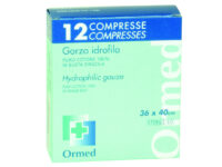 COMPRESSE GARZA COTONE 36X40 cm - scatole da 12