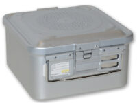 CONTAINER CON FILTRO piccolo h150 mm - grigio