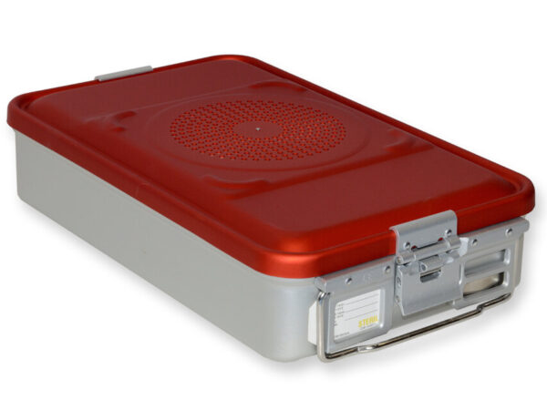 CONTAINER CON FILTRO medio h100 mm - rosso