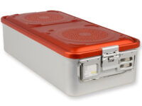 CONTAINER CON FILTRO grande h150 mm - rosso