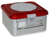 CONTAINER CON VALVOLA piccolo h150 mm - rosso
