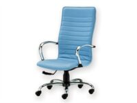 SEDIA ELITE SCHIENALE ALTO - similpelle - colore a