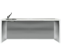 ***PIANO DI LAVORO 206 cm - lavello a sinistra