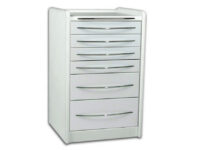 ***CASSETTIERA MOBILE GE419 6 cassetti 49 cm - bia