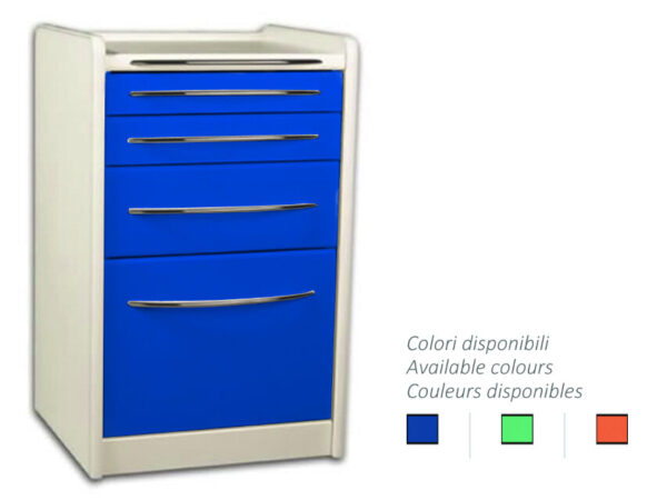 ***CASSETTIERA MOBILE GE414 4 cassetti 49 cm - col
