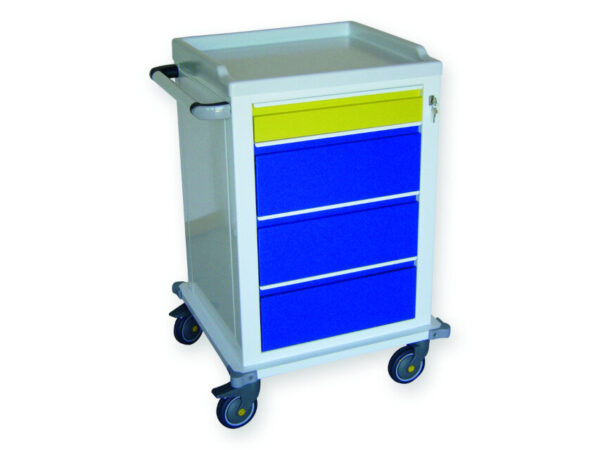 CARRELLO MODULARE verniciato - 1+3 cassetti