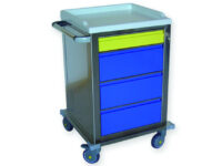 CARRELLO MODULARE INOX - 1+3 cassetti