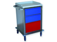 CARRELLO MODULARE INOX - 2+1 cassetti