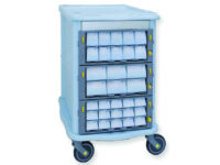 CARRELLO DOUBLE FACE FARMACIA - 60 cassetti