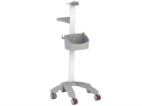 CARRELLO PER MONITOR PAZIENTE - richiede piastra a